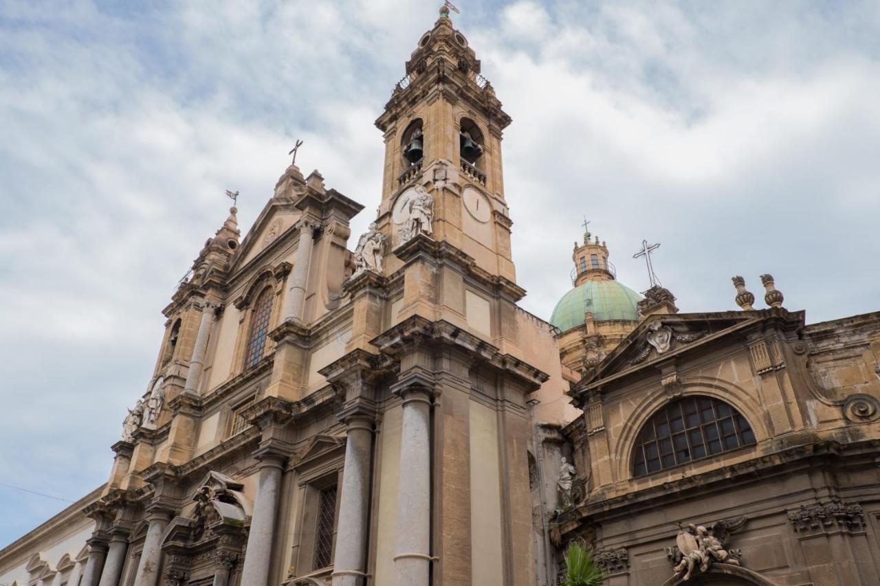 Charming House In The Historic Center Of Palermo Apartment Exterior foto